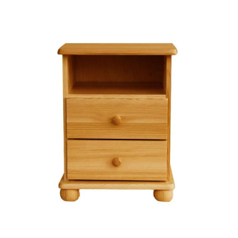 Noční stolek z masivu MASCOR - Olše