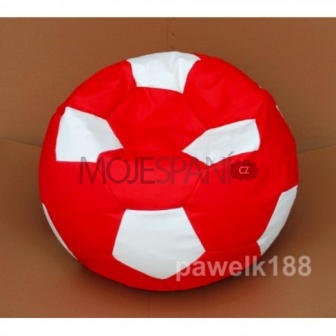Sedací vak fotbalová lopta 450L, 100 cm XXL nr.11