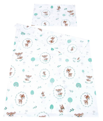 Obliečky do postielky 120/90 cm -  srnček