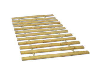 Latkový rošt s textíliou 180/200 cm