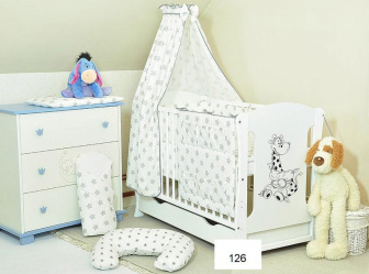 Postieľka s kompletnou výbavou classic model 126