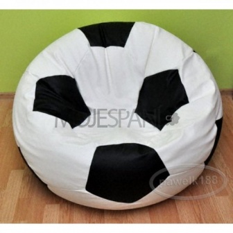 Sedací vak fotbalová lopta 450L, 100 cm XXL nr.12