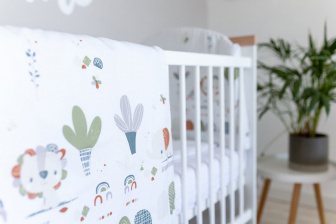 Sada do postielky 7 dielov sloník a lev