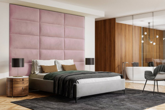 Čalúnený nástenný panel 30x30x3 cm - 13