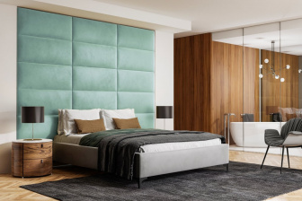 Čalúnený nástenný panel 30x30x3 cm - 15