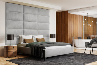 Čalúnený nástenný panel 60x30x3 cm - 16