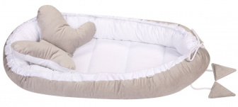 Hniezdo pre bábätko Velvet vzor - 2