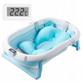 Detská vanička Premium skládacia - modrá