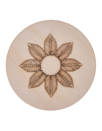 Drevený servírovací podtáček - vzor 1