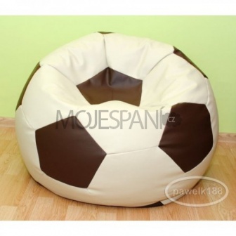 Sedací vak fotbalová lopta 450L, 100 cm XXL nr.02