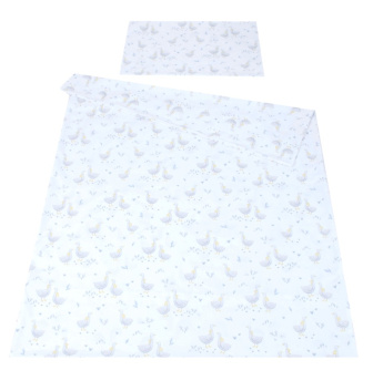 Obliečky do postielky 120/90 cm - husičky