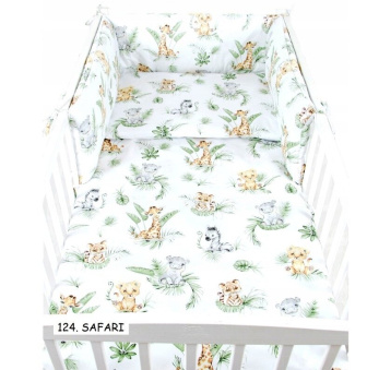 Súprava do postielky 135/100 cm 3 diely - safari