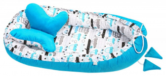 Hniezdo pre bábätko Velvet vzor - 5