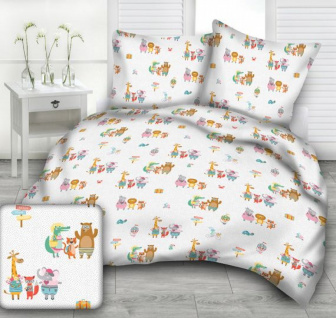 Obliečky LUX bavlna-satén  140/200 a 70/80 nr. 10