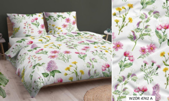 Obliečky LUX bavlna-satén  140/200 a 70/80 vzor 4742A