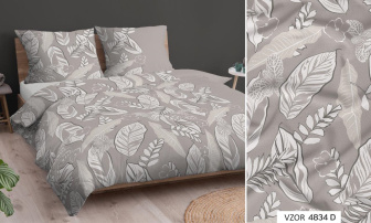 Obliečky na vankúš LUX bavlna-satén  40x40 vzor 4834D