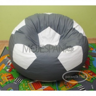 Sedací vak fotbalová lopta 450L, 100 cm XXL nr.09