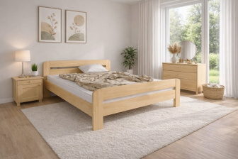 Zvýšená posteľ Andula 120 x 200 cm + rošt