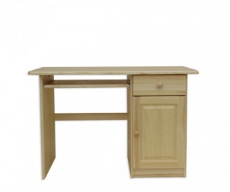 Písací stôl  B-05 SD - masív borovica