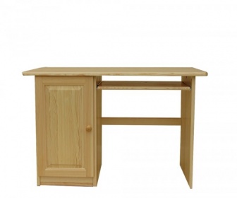 Písací stôl  B-06L D - masív borovica