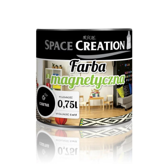 Magnetická farba čierna 0,75 l