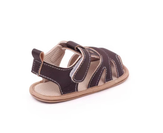 Sandálky 0-6 mesiacov - BB3018-2 / hnedá