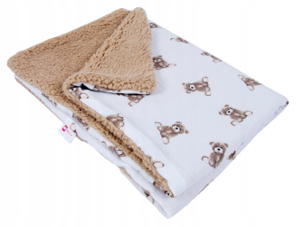 Mušelínová deka 100 x 75cm / medvedíci