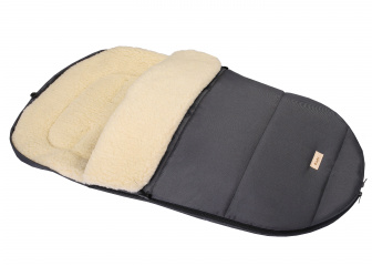 Fusak Zuzka tmavo šedý 90 cm