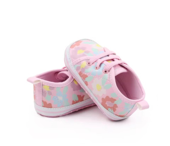 Capáčky 6-12 mesiacov - BHX3075-3 / ružová s kvetmi