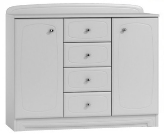 Komoda N12 - Bianco bielá