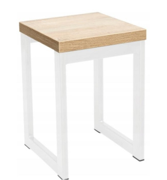 Barová stolička - Hoker 46 - biela