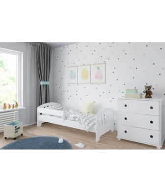 Posteľ  Kvido 90/200 cm - biela