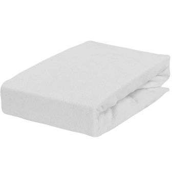 Froté prestieradlo LUX s gumkou 90/200 cm - biela