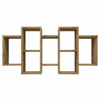 Polica závesná Helios - dub artisan