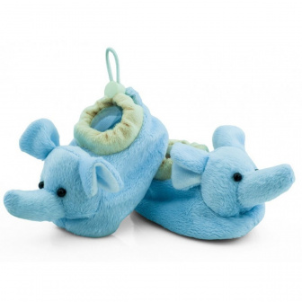 Dojčenské capáčky 6-12 mesiacov BSM 008 - blue