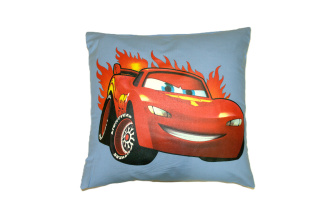 Detská obliečka na vankúš 40x40 cm - Car / modrá