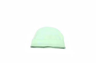 Dojčenská bavlnená čiapočka - zelená 62