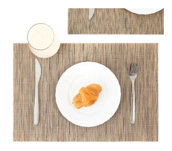 Prestieranie pletené / PVC 1 kus - piesková