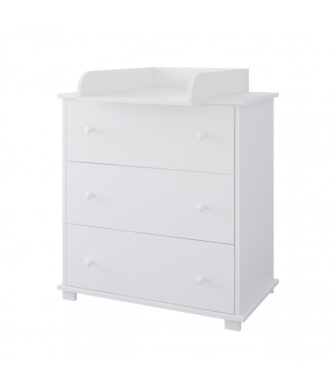 Prebaľovacia komoda biela