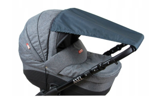 Clona na kočík - grafitová