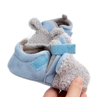 Capáčky 0-6 měsíců - D2028 - modrá/sivá