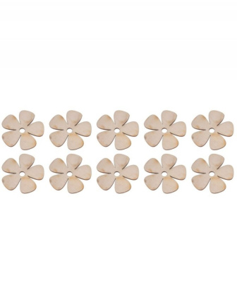 Dekoračná sada 10KS KVETENOK - 5x5 cm
