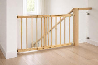 Zábrana dvere, schody 102 - 160 cm výška 82 cm