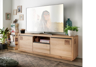 RTV stolík II Fende - divoký dub