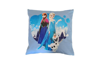 Detská obliečka na vankúš 40x40 cm - Frozen / modrá