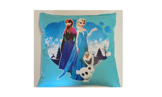 Detská obliečka na vankúš 40x40 cm - Frozen / tyrkys