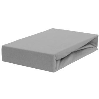 Jersey prestieradlo LUX s gumkou 120/200 cm - popol