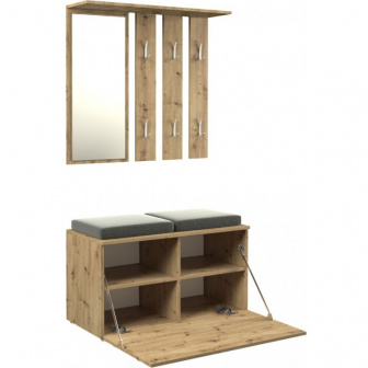 Predsieňová stena Preston - dub artisan