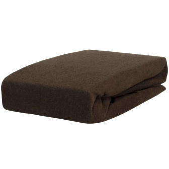 Froté prestieradlo LUX s gumkou 90/200 cm - čokoláda