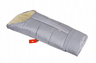 Fusak Múmia K16L ovčia vlna jeans popel